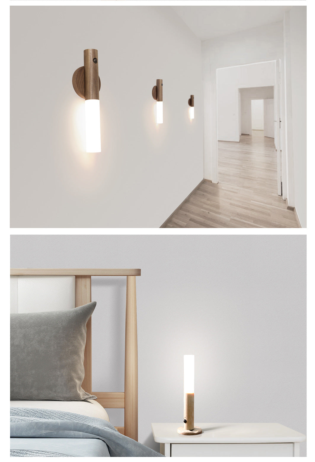 Magnetic Sensor Wall Light