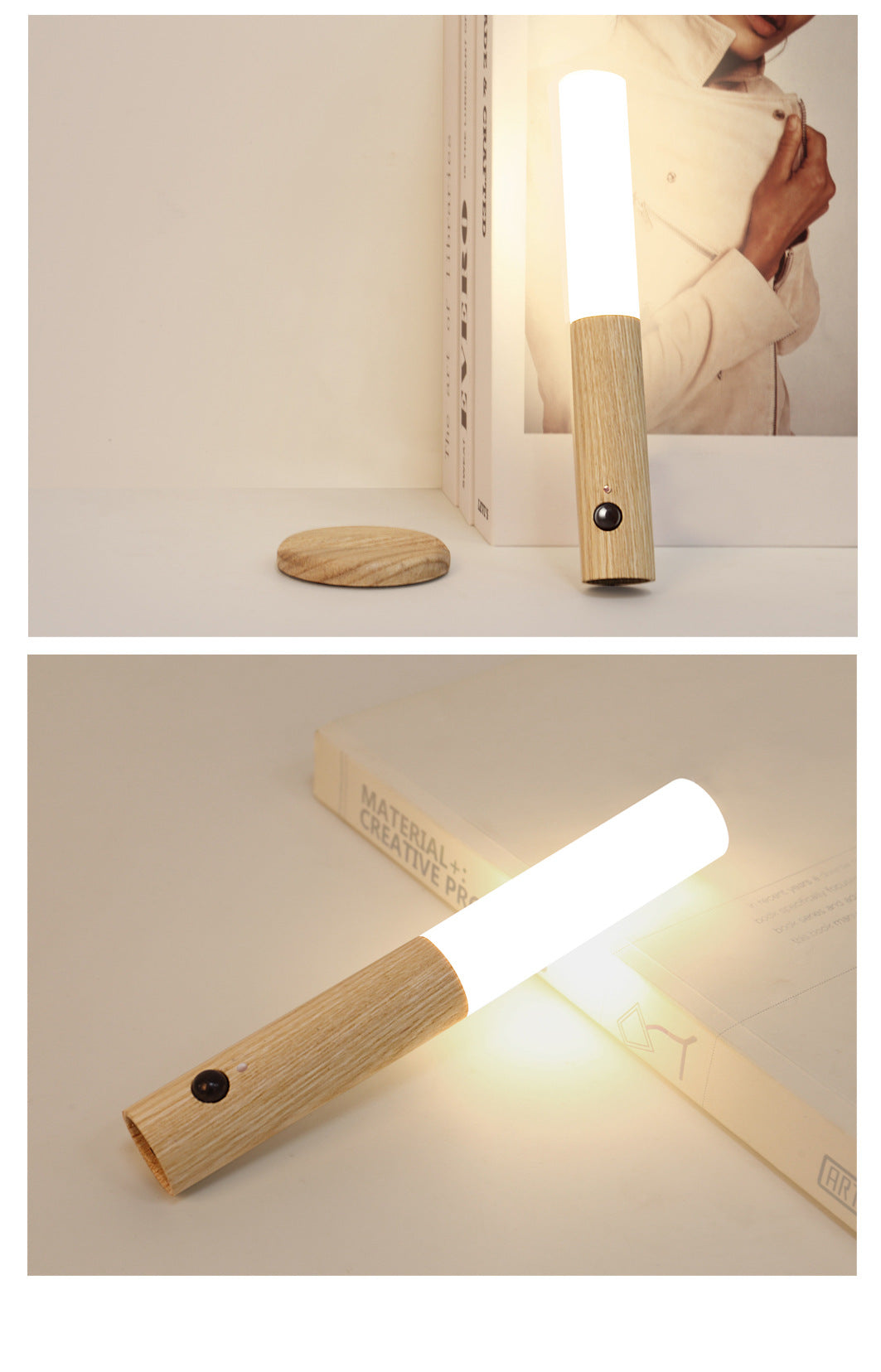 Magnetic Sensor Wall Light
