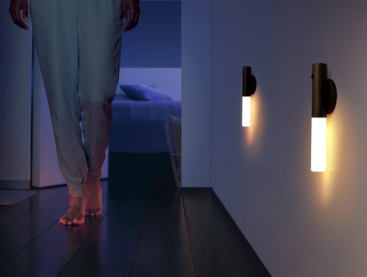 Magnetic Sensor Wall Light