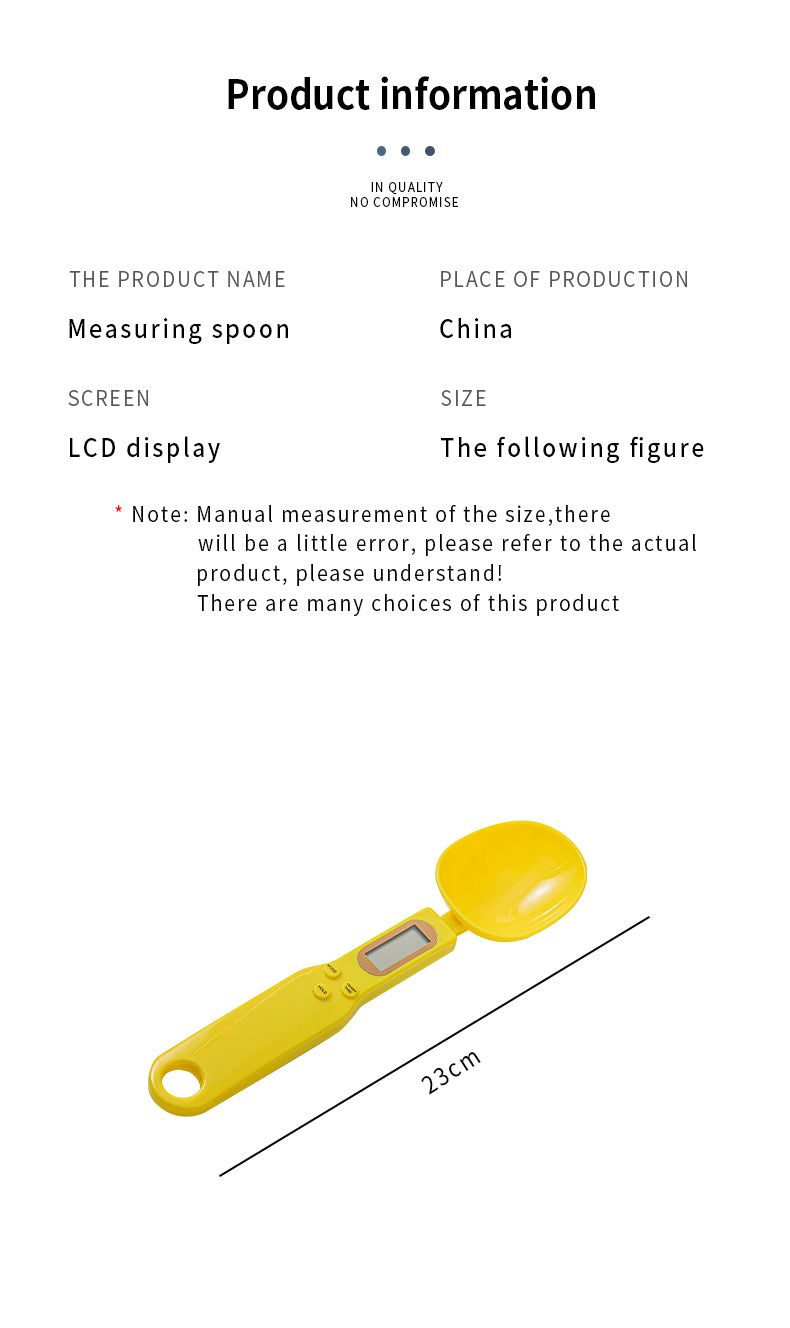 Digital Measuring Spoon