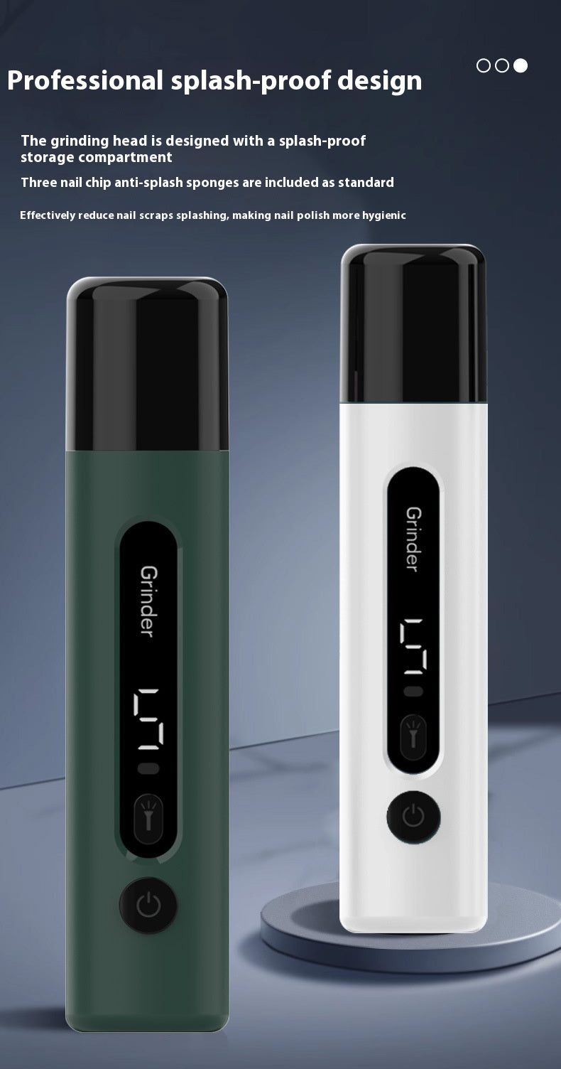 Rechargeable & Quiet Pet Nail Grinder with LED Light
