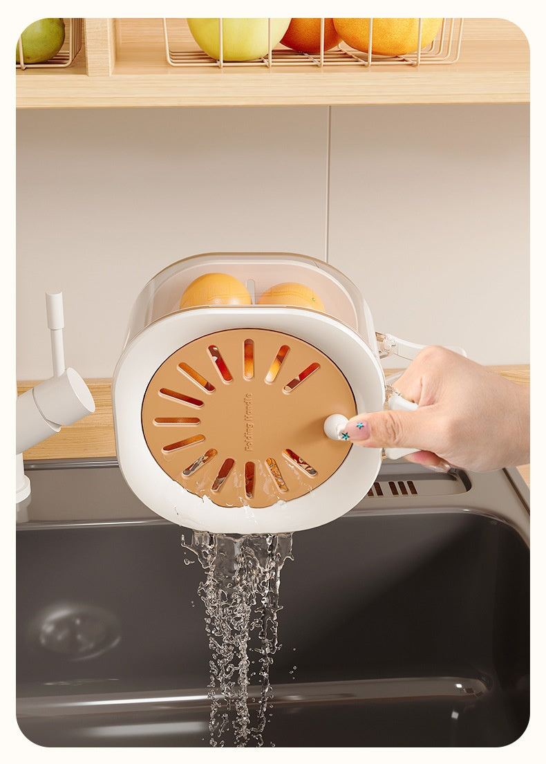 Faucet Vegetable Washing Fruit Drain Basket